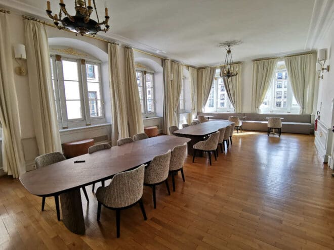 Une des salles de réunion de Now Coworking Strasbourg