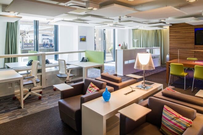 L'espace de coworking Regus au Mans