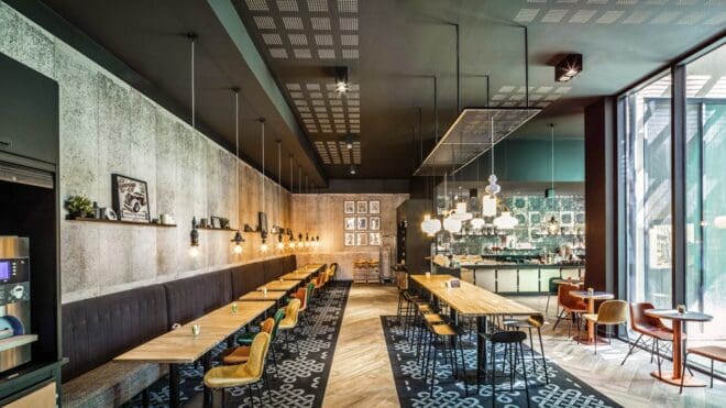 L'espace de coworking Wojo Ibis Centre - Gare Nord au Mans