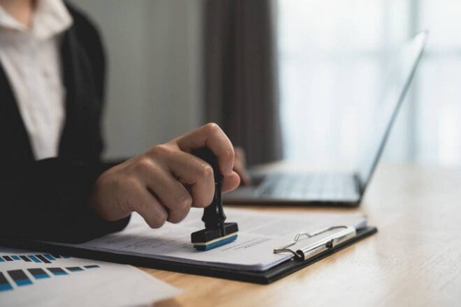 Tampon encreur personnalisé