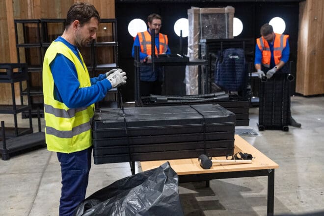 Mobilier reconditionné lyreco