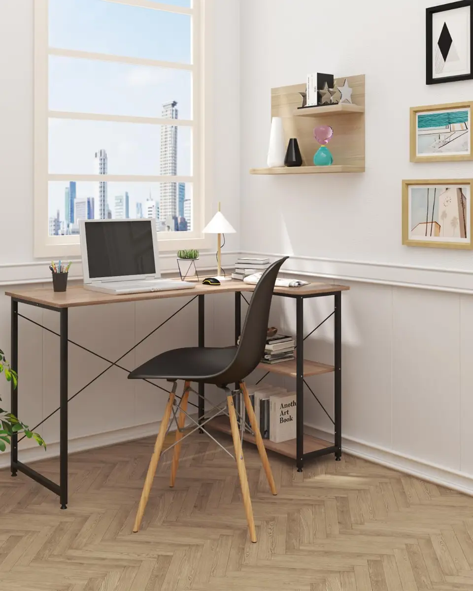 Un bureau parfait pour les coins de votre espace de travail par WOLTU