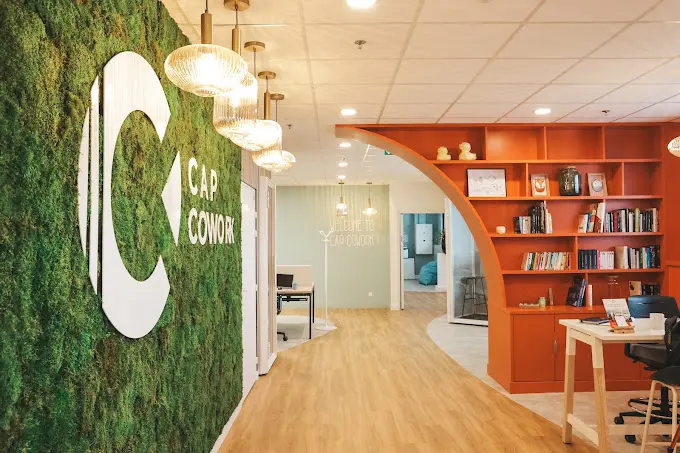 L'espace de coworking Capcowork à Angers