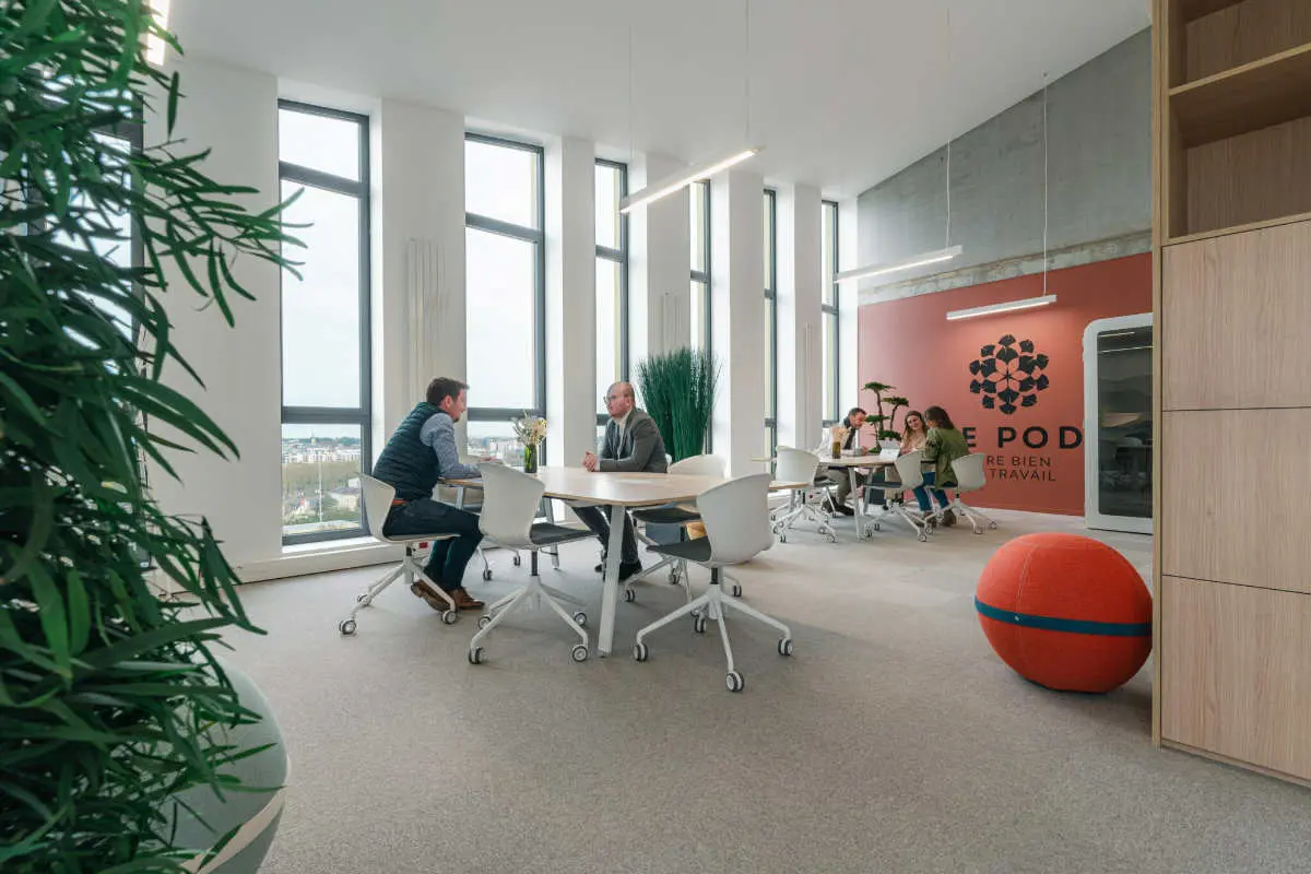 L'espace de coworking Le Pod à Angers