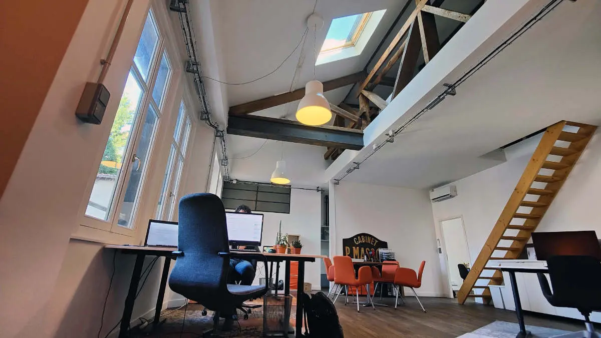 L'espace de coworking les 3 maisons à Nancy