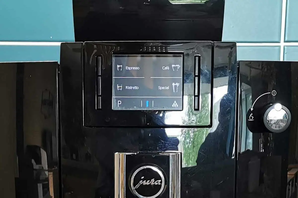 écran machine à café Jura WE6