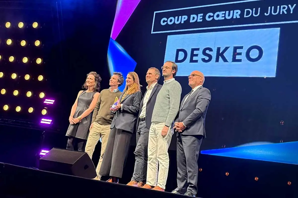 Deskeo à la remise des trophées IDET 2025