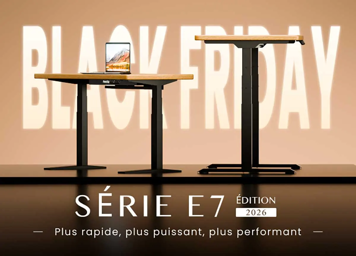 flexispot bureau assis-debout E7 black friday