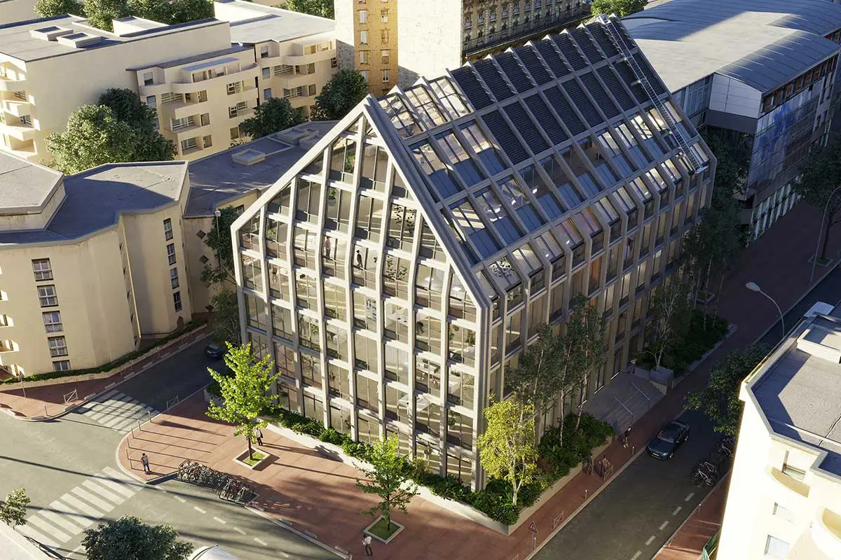 immeuble de bureaux spotlight à Issy les Moulineaux