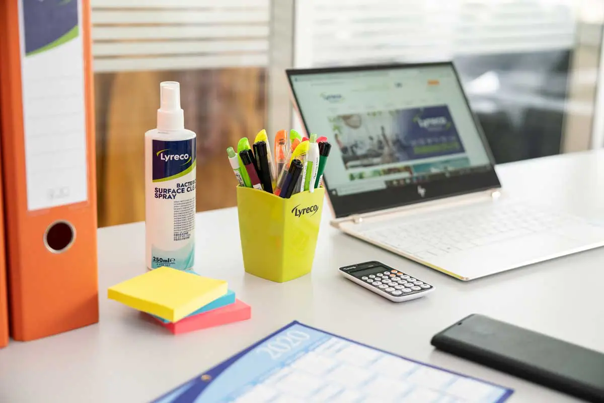 fournitures de bureau Lyreco