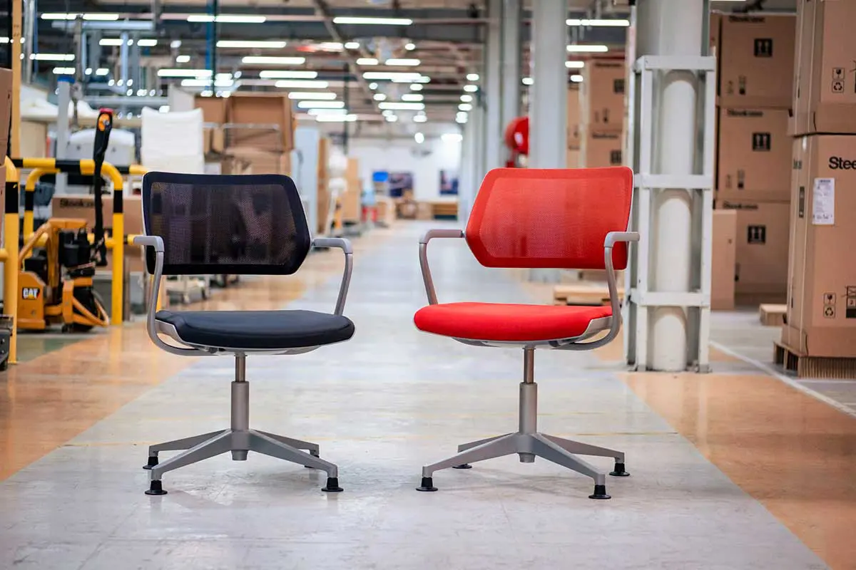 sièges de bureau reconditionnés par Steelcase