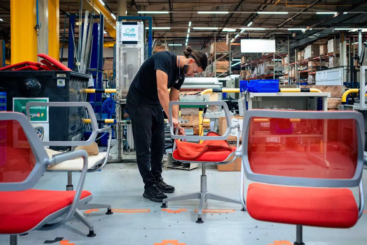 steelcase remanufacturing siège de bureau