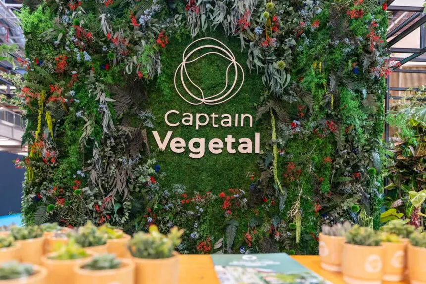 Mur végétalisé de Captain Vegetal