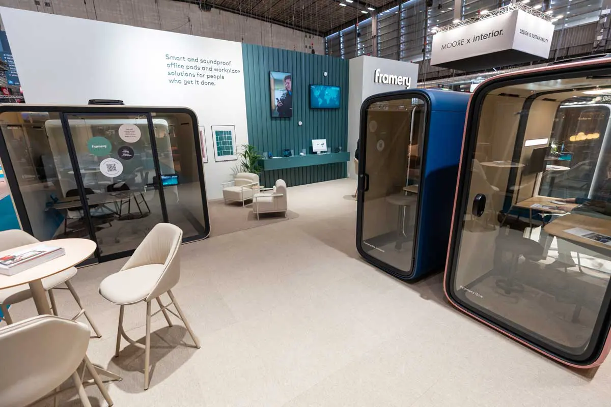 Les cabines acoustiques de Framery
