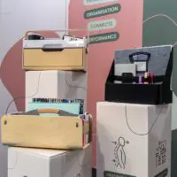 Organisateur de bureau portable de MyErgoBox