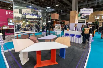 Tables de réunion modulables Poppyns