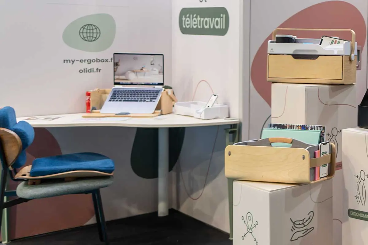 Organisateur de bureau mobile My ErgoBox