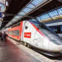 TGV Lyria en gare de Zurich