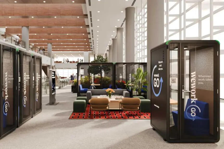Cabines de travail WeWork Go