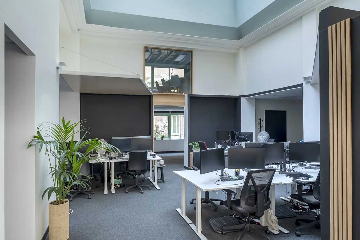 L'open space du 1854 coworking