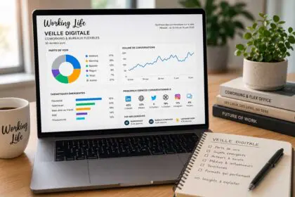 veille digitale sur le coworking par working life